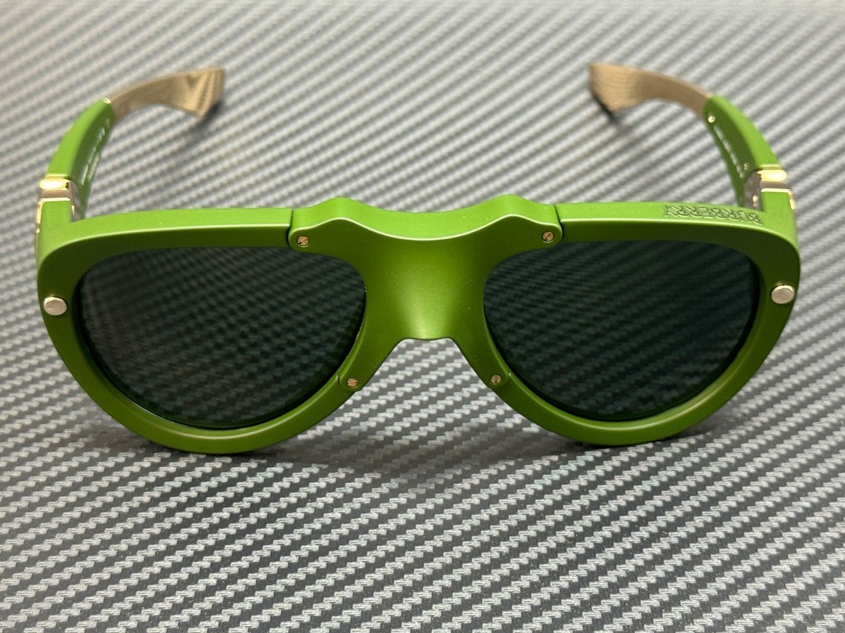 BURBERRY BE4433U 413871 Rubber Green Dark Unisex 57 mm 