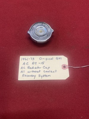 1961-73 Original GM AC RC-15 Radiator Cap | eBay