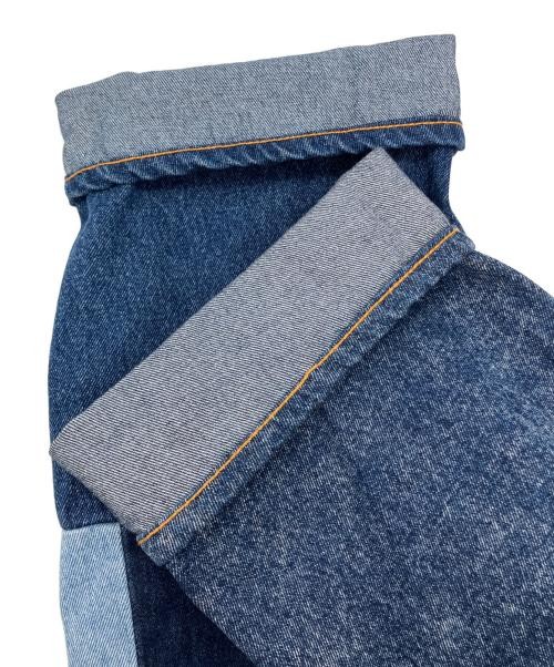 X-LARGE                    PATCHWORK DENIM PANTS … - image 5