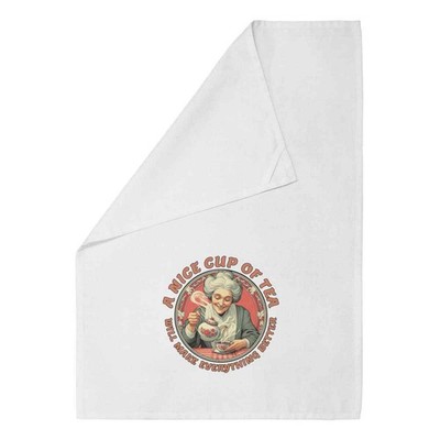 Geschirrtuch/Geschirrtuch aus Baumwolle ''Eine schöne Tasse Tee'' (TW055868)