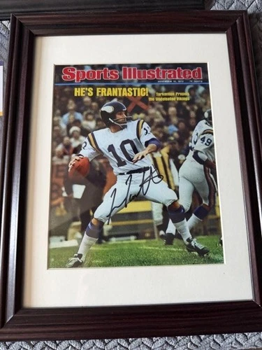 Minnesota Vikings Autograph Package (Fran Tarkenton, Adrian Peterson, etc.)