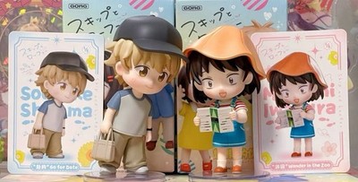 Skip and Loafer Anime Mizuno Mitsumi & Shima Sousuke Chibi  Figure toy set B