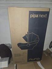Nuna Pipa Next Stroller - Caviar / Silver Handle Ex Display