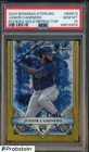 2024 Bowman Sterling Gold Refractor Junior Caminero Rays RC Rookie 23/50 PSA 10
