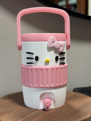 Hello Kitty Kids 12oz soda can koozie