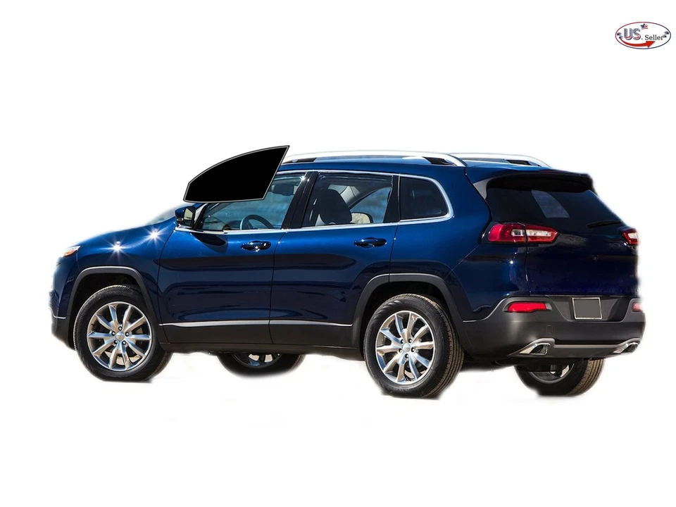 Kit de película de tinte de ventana de 2 capas precortada personalizada computarizada para Jeep Cherokee 14-18 4 puertas Foto 2 de 4