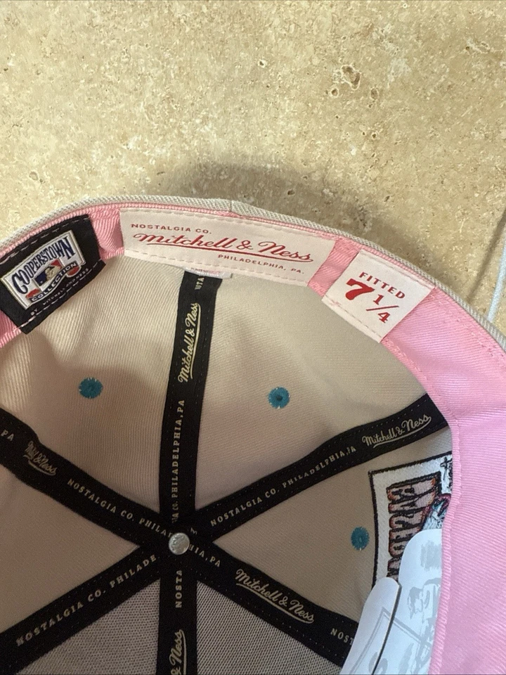 Gorra ajustada Mitchell & Ness de los New York Yankees para hombre talla 7 1/4 Foto 3 de 4