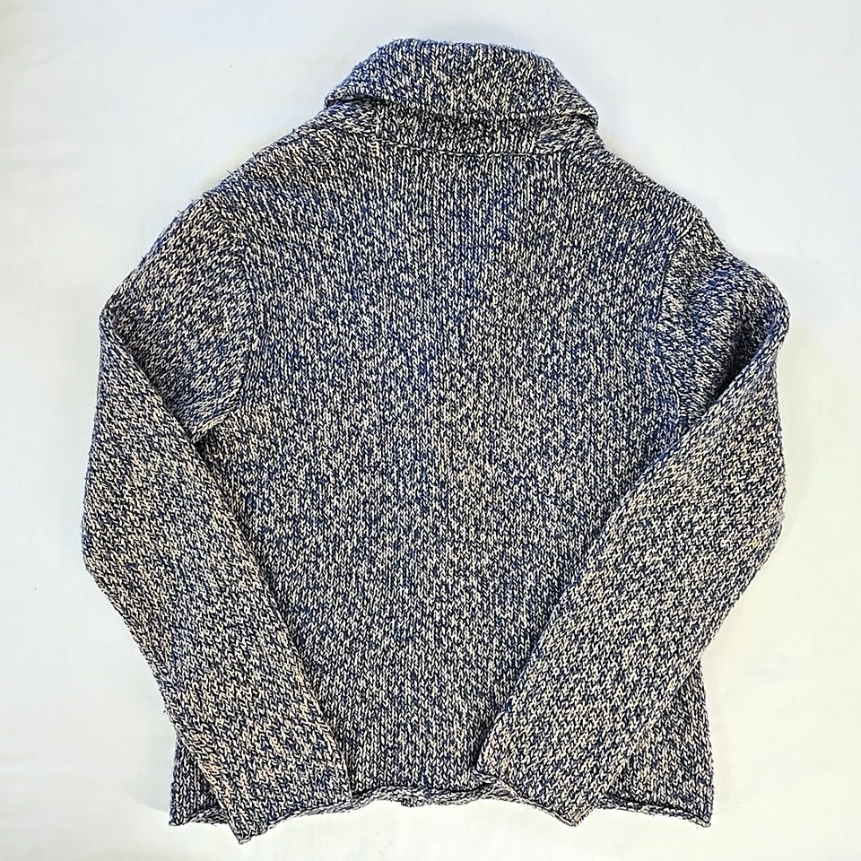 Cárdigan Ralph Lauren Denim & Supply Cuello Chal Para Hombre S Lino Seda Lana Alpaca Foto 2 de 4