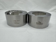 Lot of 2 Fat Daddio S SSRD-4020 Stainless Steel Round Cake & Pastry Ring 4 X 2"