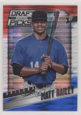 2014 Panini Prizm Perennial Draft Picks Red White & Blue Pulsar Matt Railey 0w8