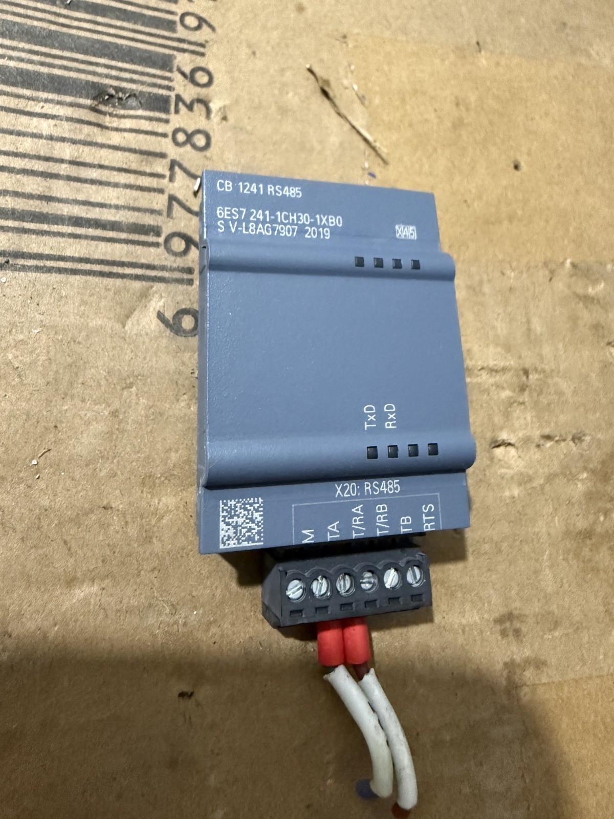 1PC SIEMENS 6ES7241-1CH30-1XB0 6ES7 241-1CH30-1XB0 SIMATIC S7-1200 CB 1241 PLC.