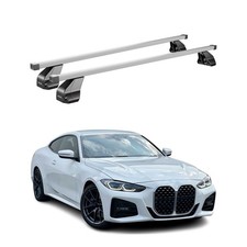 Menabo Dachträger Grundtäger für BMW 4er G22 G82 Coupe 2020-2026 75kg Silber 2x