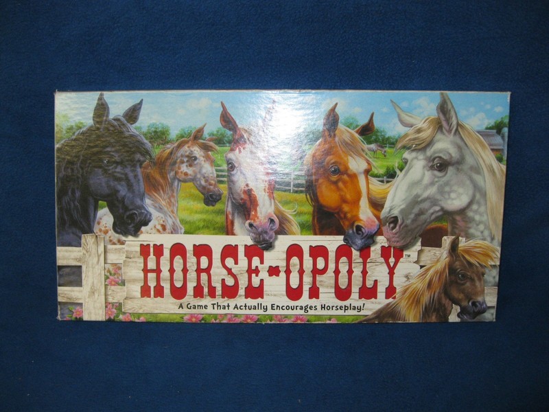 Horse-Opoly board game