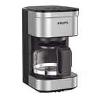 KRUPS Simply Brew Compact 5 Cup Coffee Maker: Stainless Steel 5-Cup, Silver