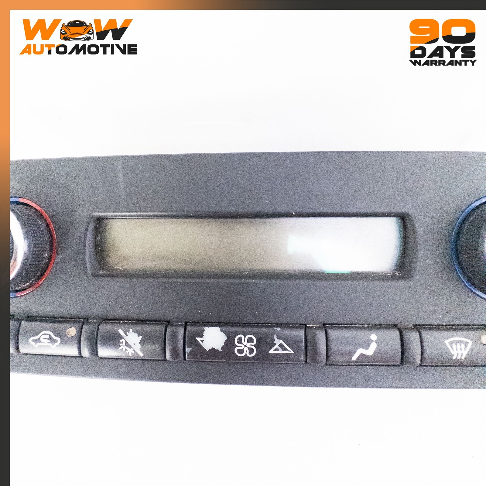 05-13 CHEVROLET CORVETTE C6 DUAL ZONE AC HEATER CLIMATE CONTROL SWITCH BLACK OEM