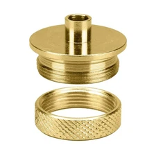 19663 3/8" Brass Router Template Guide with Lock Nut Replaces OEM# 42036