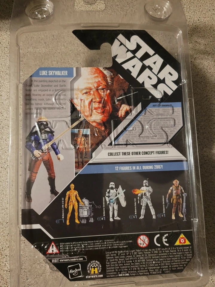 STAR WARS SAGA & CONCEPT BOBA FETT/TROOPER/CARA DUNE/PAX BONKIK/LUKE SKYWALKER - Imagem 4 de 4