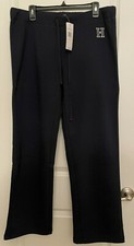 New Tommy Hilfiger Women's Black Sweatpants Size: XL MSRP 44.50