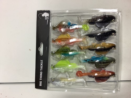 Compare To Mega Bass Dark Sleeper 1/2 oz Fishing Lure 10 pack Veteran Owned - Afbeelding 1 van 1