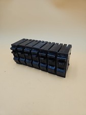 LOT OF 7 GE General Electric Type R Circuit Breakers. R115, R120, R130, R150