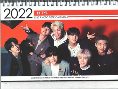 BTS Bangtan Boys KPOP Photo Desk Calendar 2022 &amp; 2023(NEW) | eBay