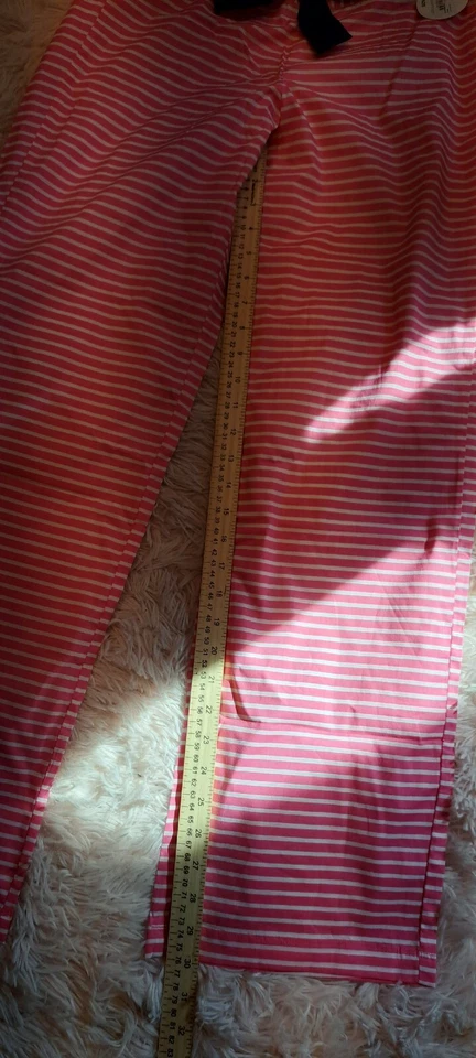 NEW FLIRTITUDE  SleeP  Pants Pattern Plaid PINK Women Sz M - Image 4 of 4