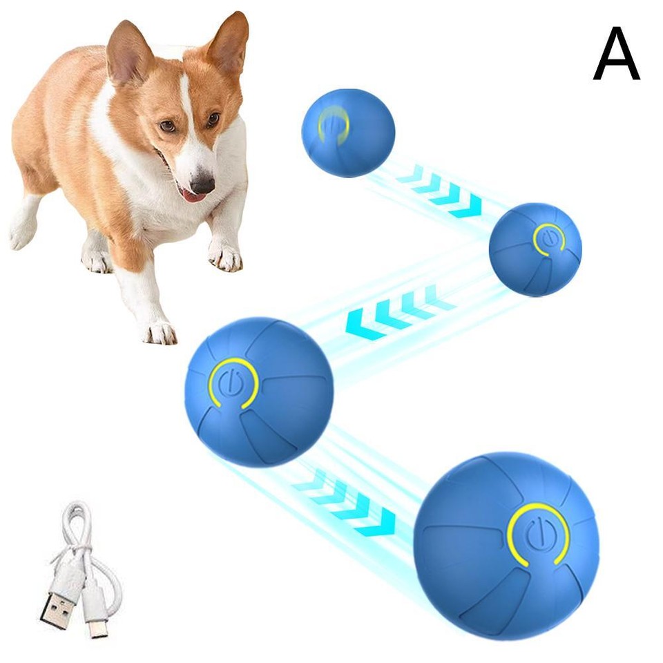 Smart Dog Toy Ball Cat Rolling Ball Interactive Cats Toys Motion Sensor