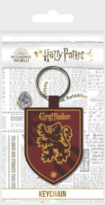 Gestickter Schlüsselanhänger HARRY POTTER - Gryffindor  Woven Keyring WK39095