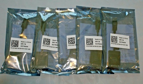 Dell DisplayPort to DVI Single Link 8" Adapter 027KKH Lot - Picture 20 of 24
