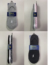 Polo Ralph Lauren - 3 Pack Women Ultra Low No Show Sneaker Liner Socks
