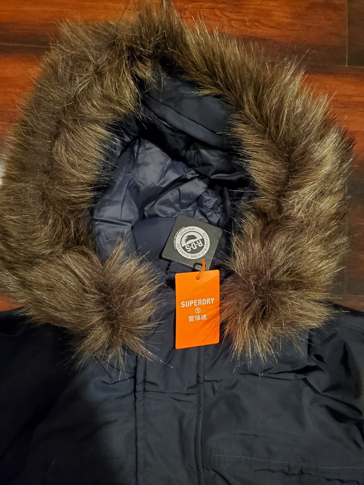 Superdry Down Parka Coat (Studios 