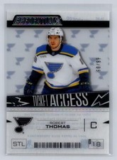 2023-24  Credentials #TA-RT Robert Thomas -Ticket Access Acetate 60/99-Blues