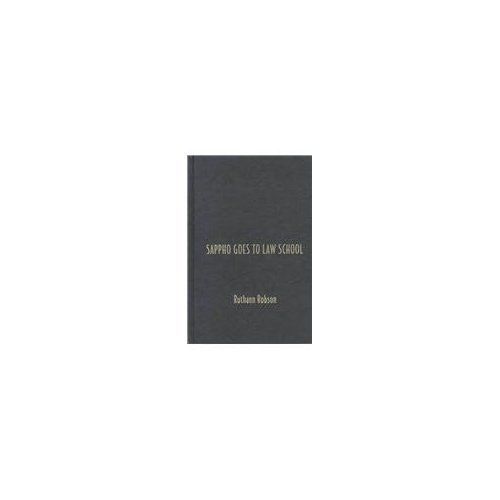 Between Men-Between Women: Lesbian and Gay Studies: Sappho Goes to Law School...