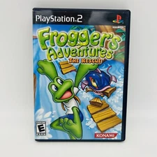 Frogger's Adventures: The Rescue (Sony PlayStation 2, 2003) *CASE & MANUAL ONLY*