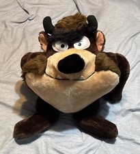 Taz Tazmanian Devil stuffed animal plush Mighty Star 1971 Warner Bros