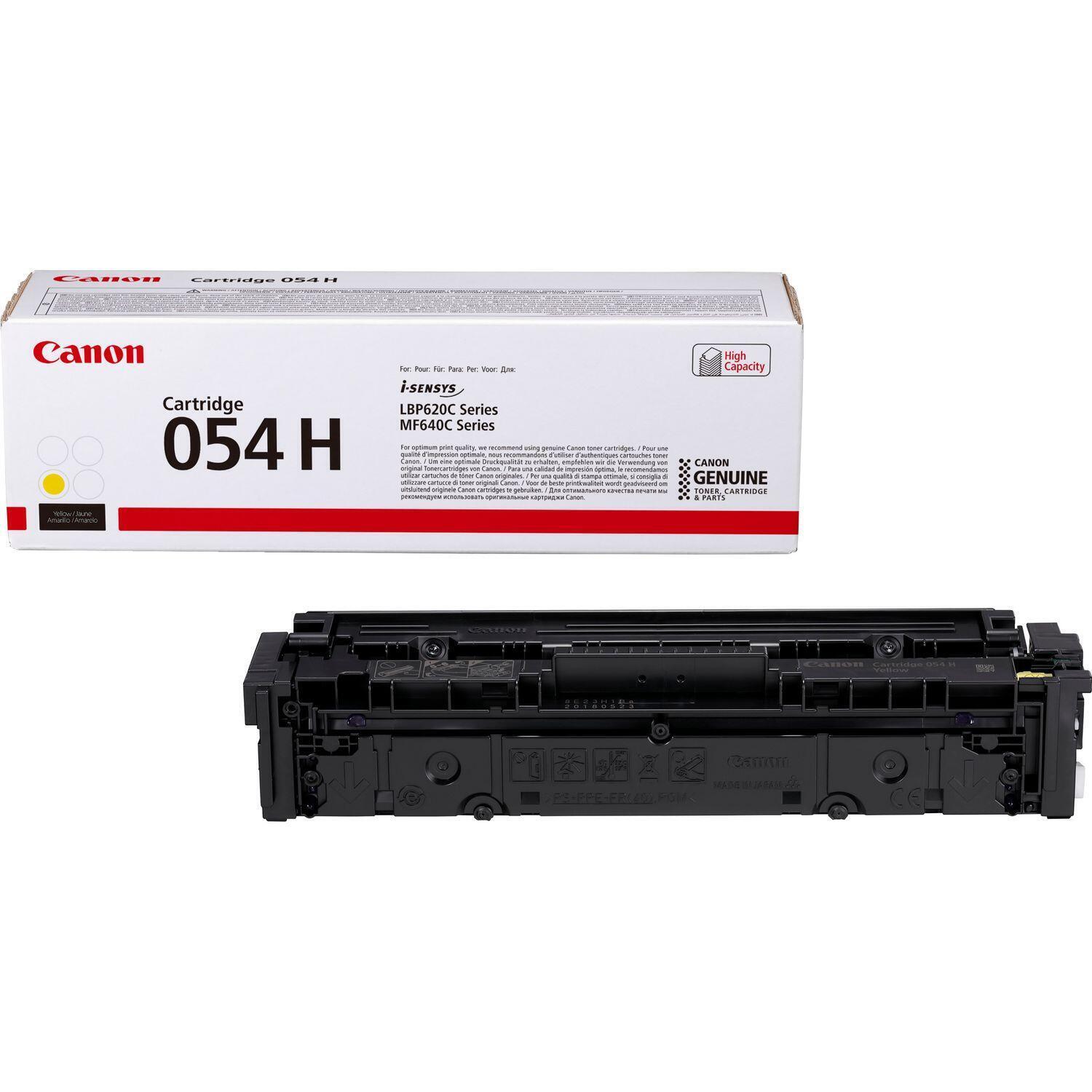 Оригинальный тонер Canon 054H - gelb 2.300 Seiten (3025C002)