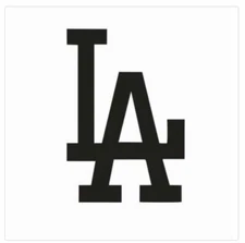  Los Angeles LA Dodgers Vinyl Die Cut Car Decal Sticker - FREE SHIPPING-