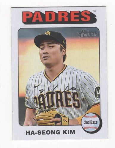 2024 TOPPS HERITAGE BASEBALL BORDO BIANCO #1-500 CARTE SCEGLI LA TUA CARTA - Foto 100 di 122