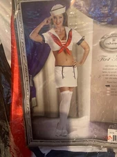 NWOT Sexy Sailor First Mate Costume Adult Size XS 0-2