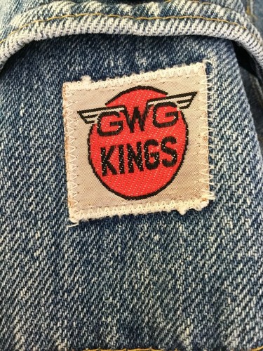 GWG Kings Mens Denim Vintage Jacket Size 36 - Picture 12 of 12