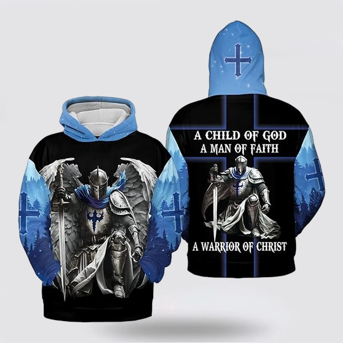 Knight Templar A Child of God A Man of Faith A Warrior of Christ