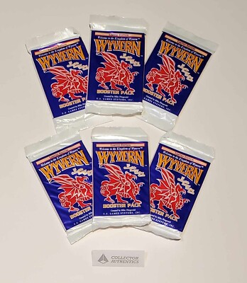 1994 Wyvern CCG TCG Limited Edition Booster Pack NEW FACTORY SEALED X6 | eBay 1994 Wyvern CCG TCG Limited Edition Booster Pack NEW FACTORY SEALED X6 | eBay