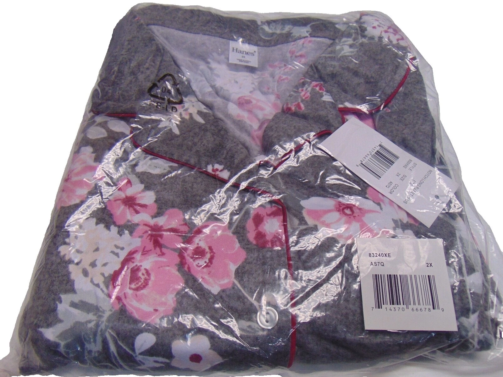 Pijamas y batas Hanes Floral para De mujer