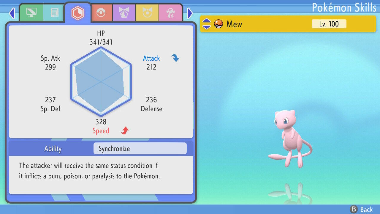 💎Pokemon Brilliant Diamond/Shining Pearl MEW LEGENDARY Non-Shiny Timid 6IV  45496596583