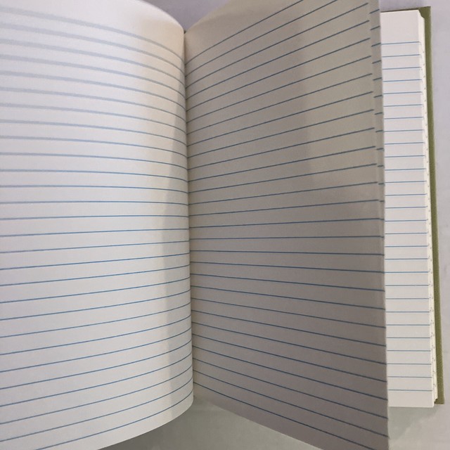 Federal Supply Service Green Ledger Journal Notebook (8x5) 7530 00 286