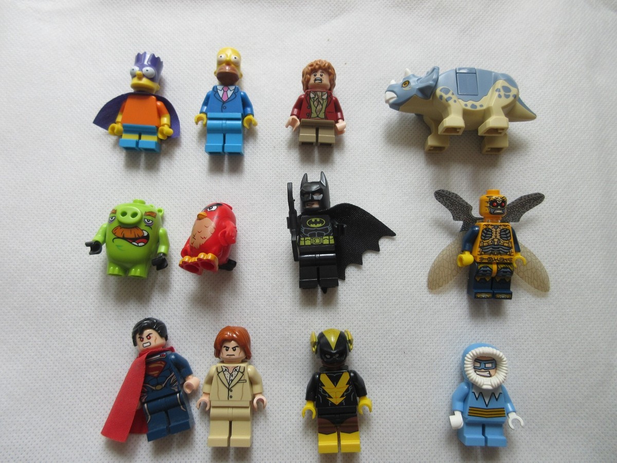 Lego Film TV Mini Figures Lord of the Rings- DC Comics Simpsons