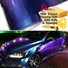 Premium Gloss Metallic Chameleon Purple Blue Vinyl Film Wrap Air Bubble Free Premium Gloss Metallic Chameleon Purple Blue Vinyl Film Wrap Air Bubble Free