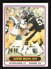 1980 Topps #494 Super Bowl XIV