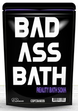 Bad A  Bath Soak, Luxury Bath Salts, Funny Adult Gag Gifts