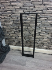 Single Industrial Steel Console Breakfast Bar Table Legs Leg Metal Box Frames